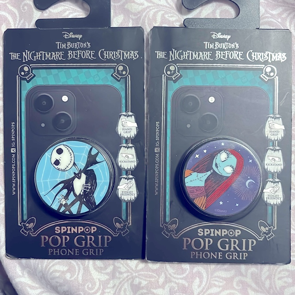 Disney night before Christmas phone grips